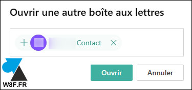 webmail outlook ouvrir autre boite