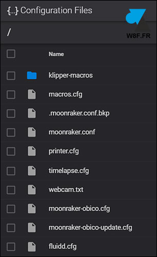 klipper fluidd
