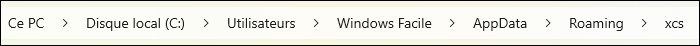 xcs windows