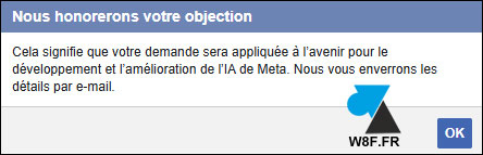 Meta AI refuser ok