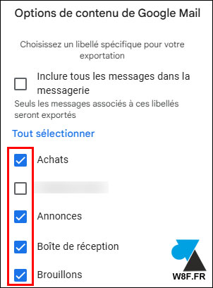 Google Takeout Gmail 2