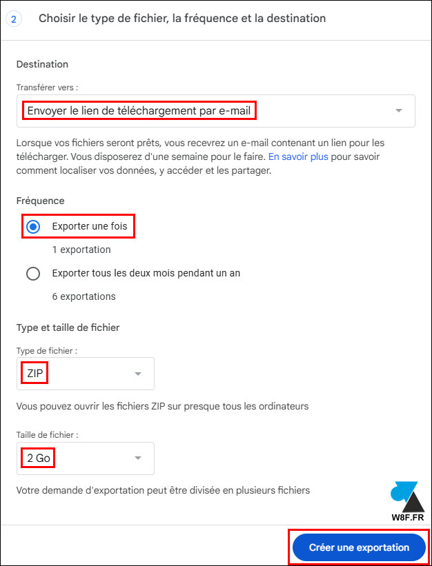 Google Takeout Gmail 4