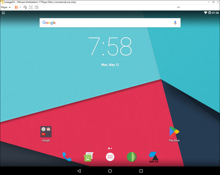 VM Android LineageOS