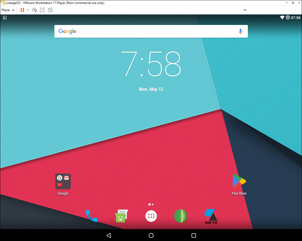 VM Android LineageOS