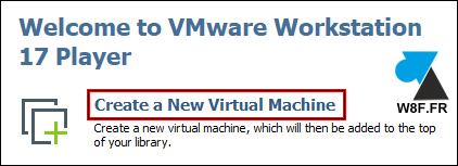 creer machine virtuelle vmware
