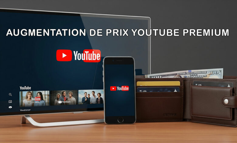 augmentation de prix youtube premium