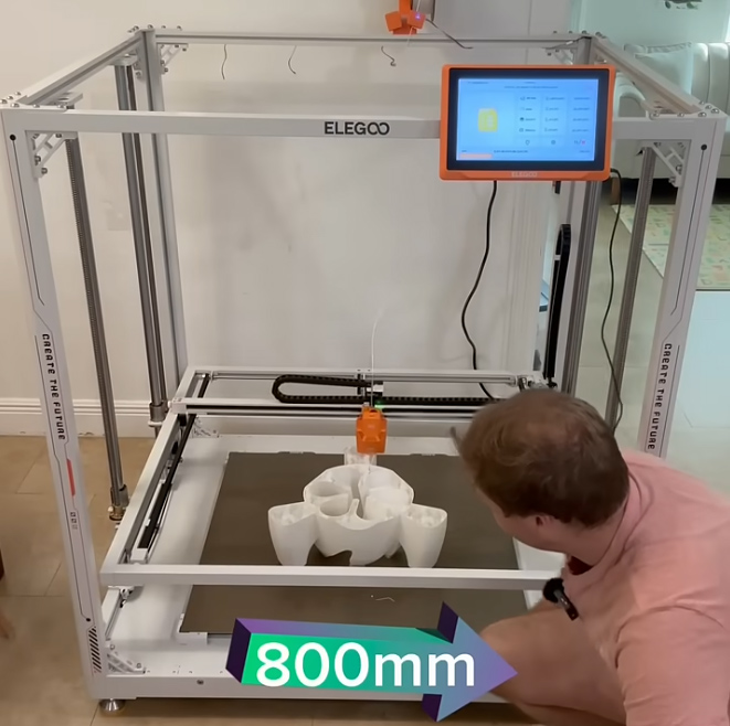 Elegoo OrangeStorm Giga en cours