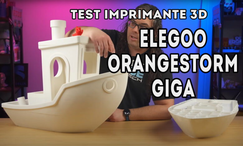 test elegoo orangestorm giga 3D