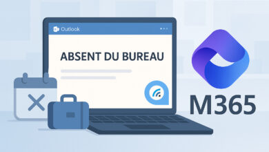 Microsoft 365 absence du bureau