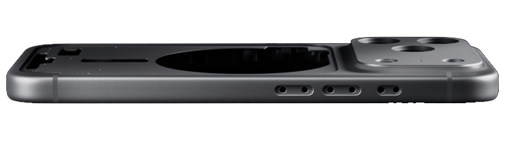 iPhone 17 Pro Max chassis aluminium