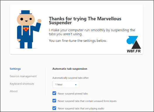 Marvellous Suspender Google Chrome