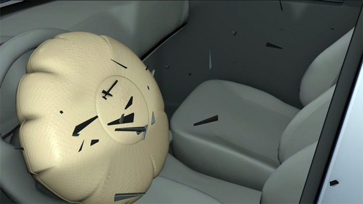 airbag takata explosiion metal