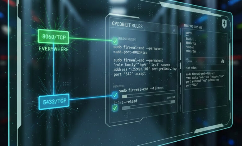 firewalld firewall linux red hat pare feu