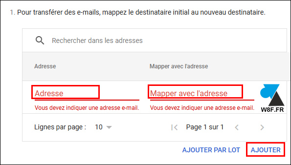Google Workspace routage 4 Google Workspace routage 4