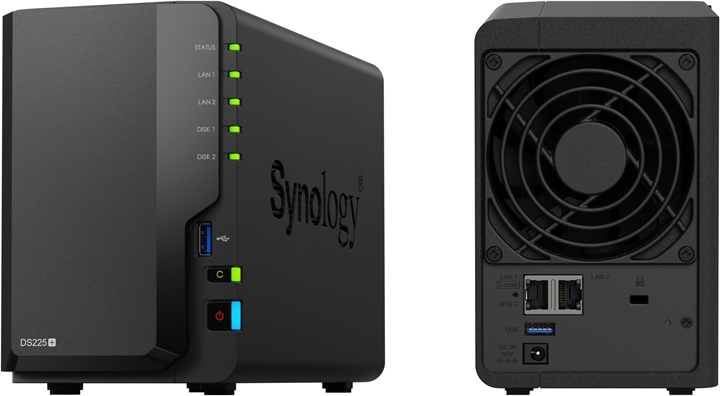 NAS Synology DS225 plus NAS Synology DS225 plus
