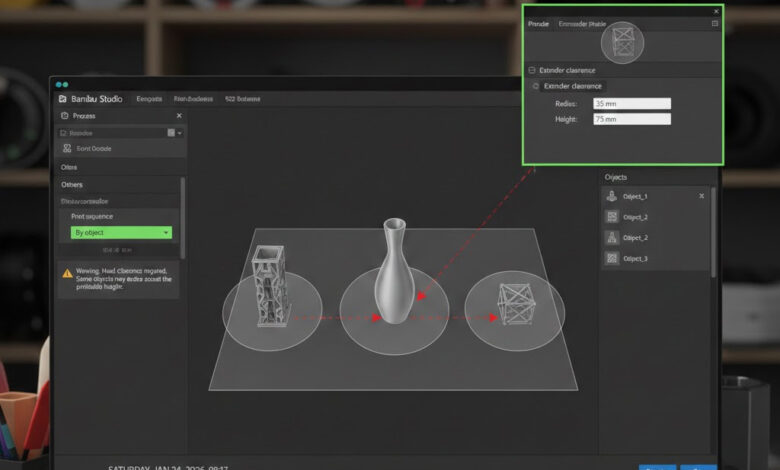 bambu studio par objet