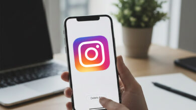 WF tutoriel Instagram mobile