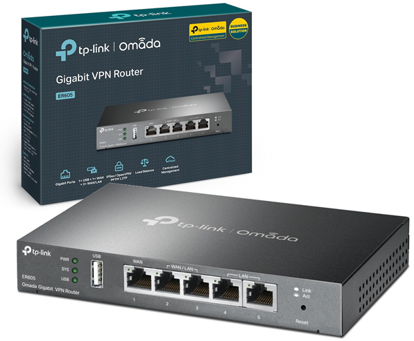 TP Link TL R605 Omada ER605 photo TP Link TL R605 Omada ER605 photo