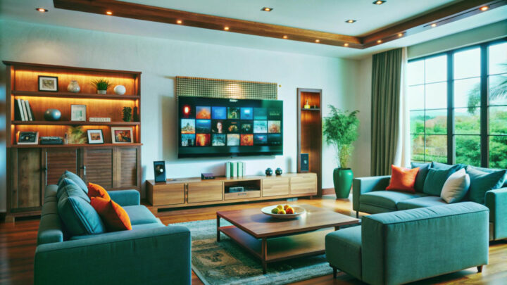 distance tv ecran canape