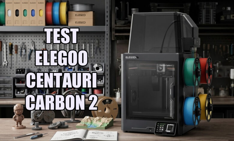 test elegoo centauri carbon 2 francais