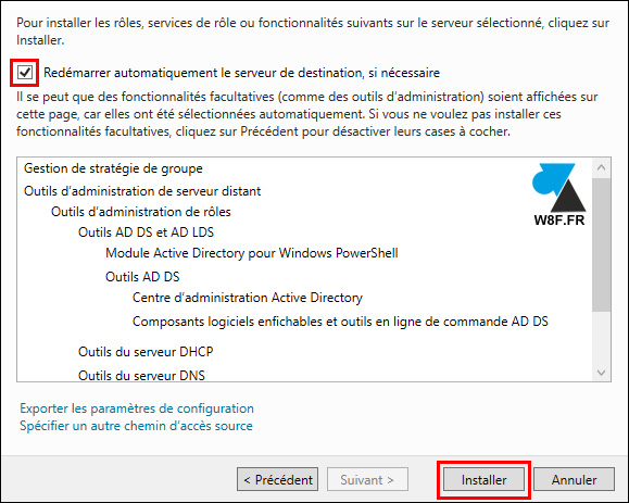 tutoriel Windows Server 2025 installer domaine Active Directory