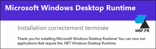 microsoft desktop runtime tutoriel