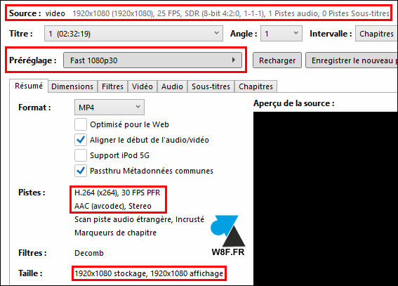 tutoriel handbrake 2