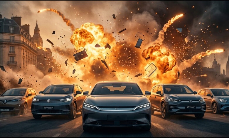 voiture electrique chine europe