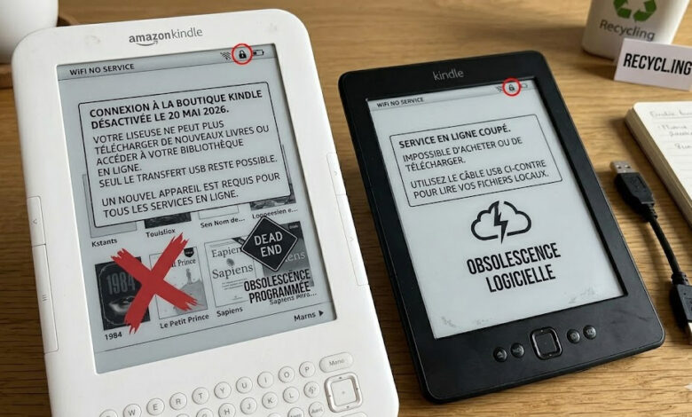 amazon kindle obsolescence programmee