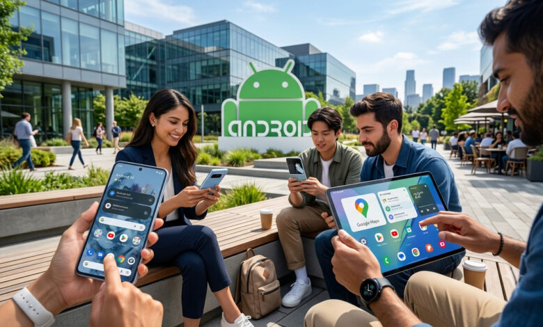 Android smartphone tablette