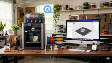 Bambu Lab Apple impression 3D printing
