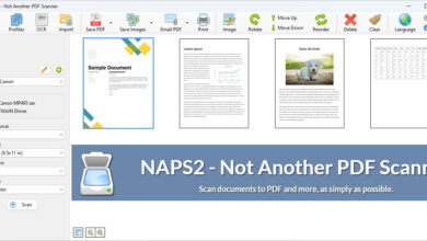 NAPS2 scan open source