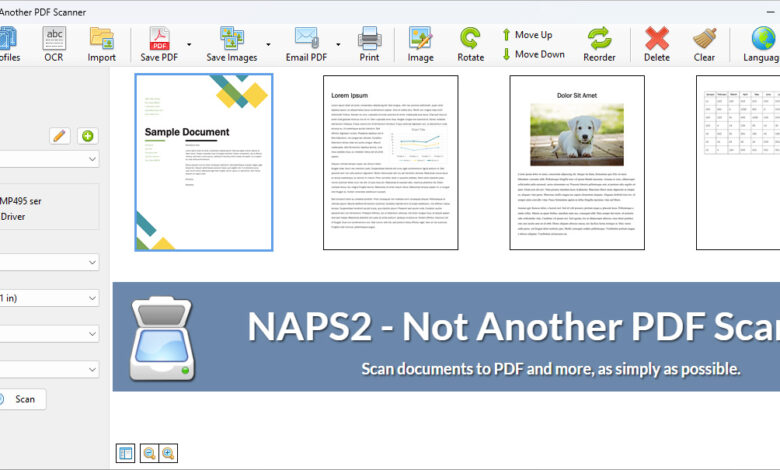 NAPS2 scan open source