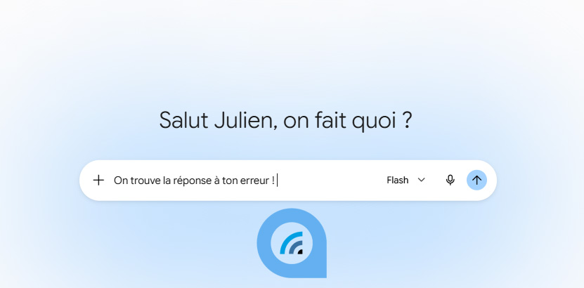 Gemini : Un problème est survenu (1076 ou 1099)