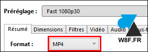 handbrake video mp4