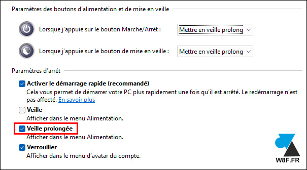 activer veille prolongee windows 11 activer veille prolongee windows 11