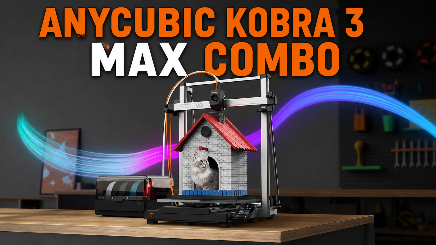 test anycubic Kobra 3 max imprimante 3d test anycubic Kobra 3 max imprimante 3d