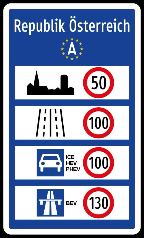 autoroute autriche voiture electrique