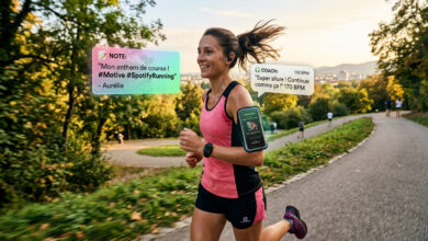 spotify running mode