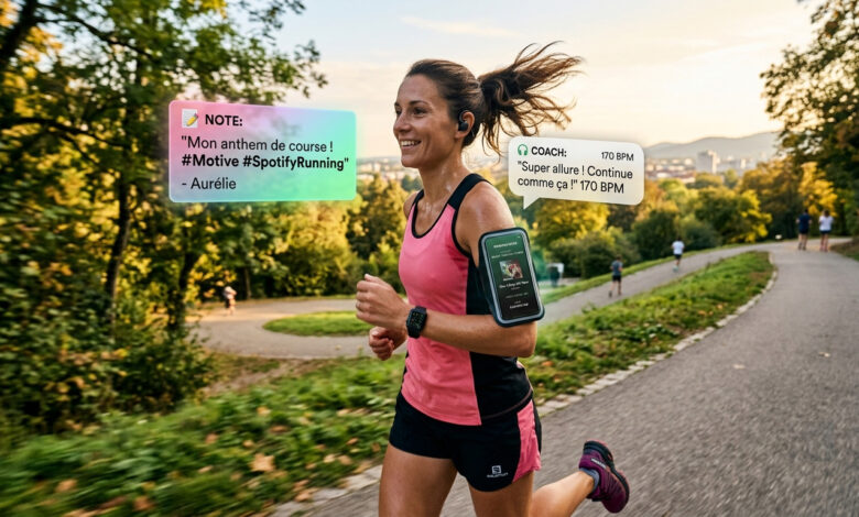 spotify running mode