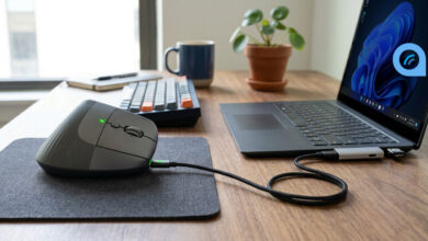 logitech script batterie