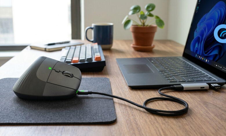 logitech script batterie