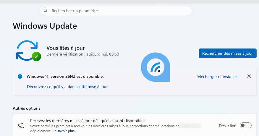 Windows 11 26H2 est disponible : les nouveautés