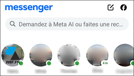 Messenger en ligne 1a Messenger en ligne 1a